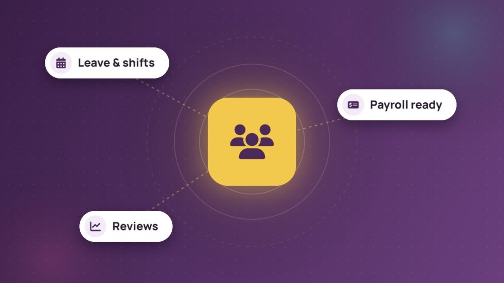 Advanced HR platform: leave and shifts, payroll, performance reviews
